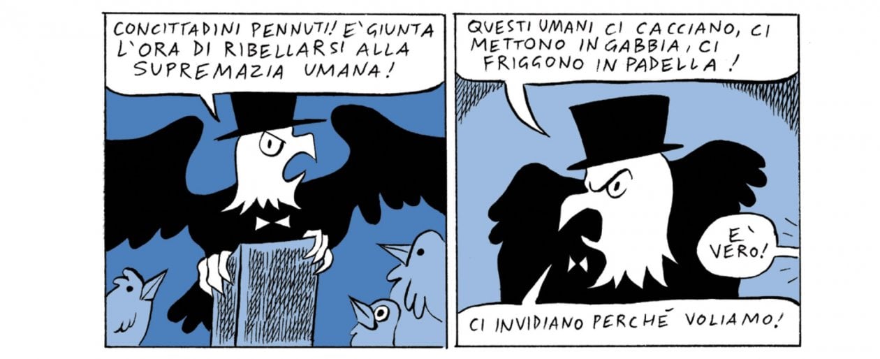 "D'un tratto mi sento di odiarti", il fumetto inedito di Tuono Pettinato sull'astio elettorale