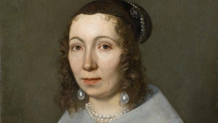 Maria Sybilla Merian in un dipinto del 1679, attribuito a Jacob Marrel