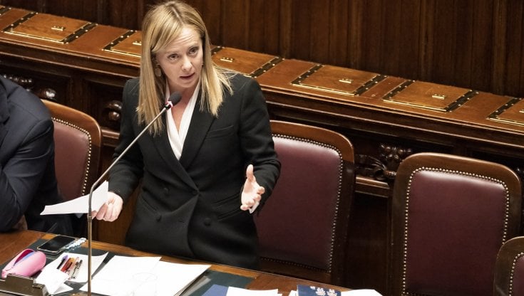 La premier Giorgia Meloni