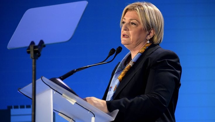 La ministra del Lavoro, Marina Calderone