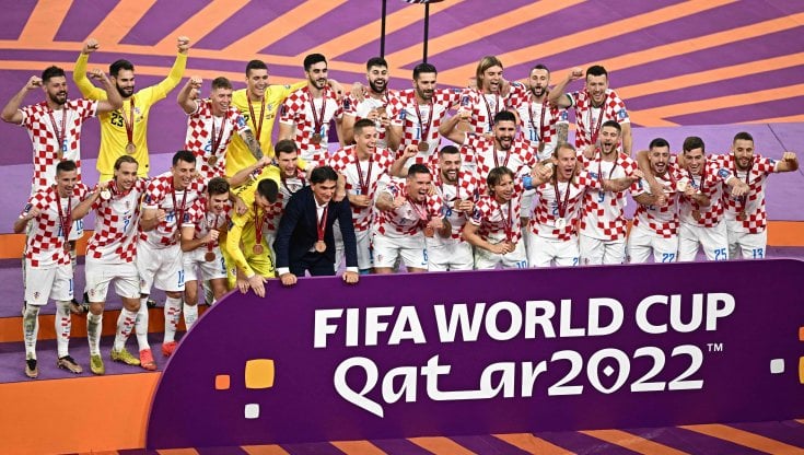 La Croazia festeggia il podio mondiale