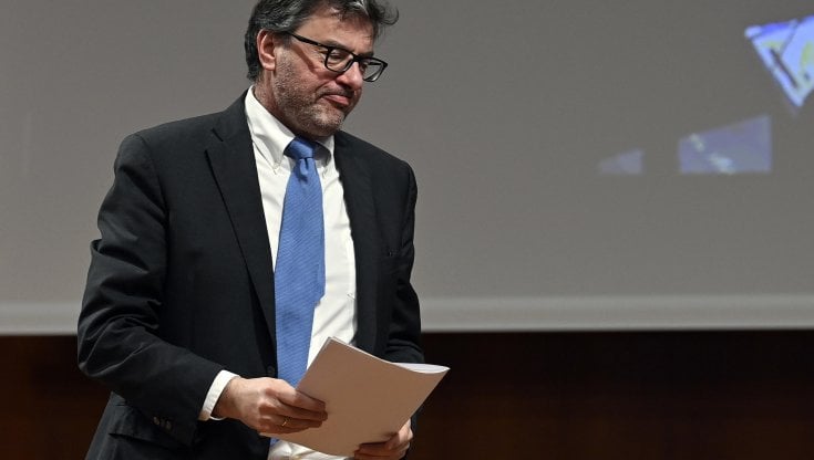 Il ministro Giorgetti