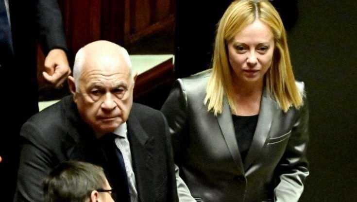 Carlo Nordio e Giorgia Meloni