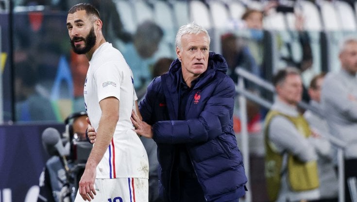 Benzema e Deschamps