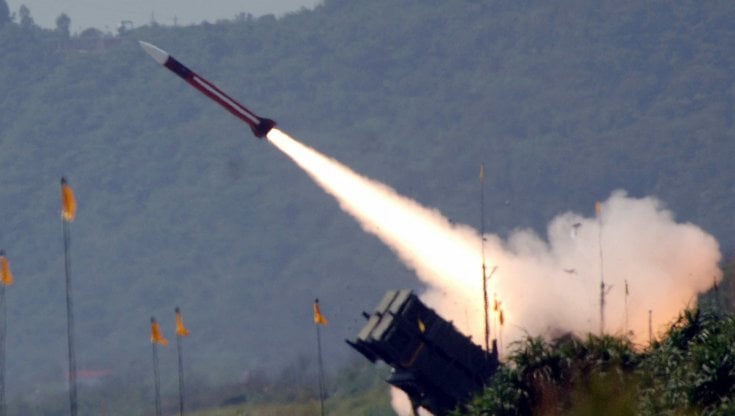 Una esercitazione con i Patriot a Taiwan