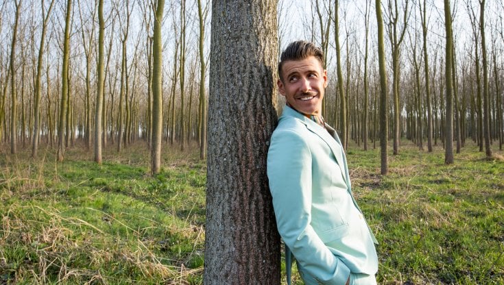 Francesco Gabbani in tv, sfida tutta verde: "Musica e impegno, missione possibile"