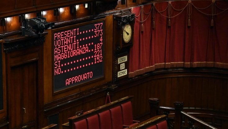 L'ESITO DEL VOTO ALLA CAMERA