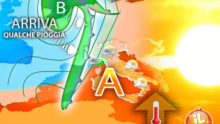 Previsioni meteo: deboli piogge in arrivo, ma a Capodanno sarà bel tempo
