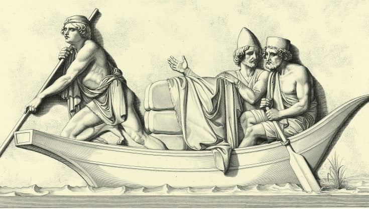 L'ingresso di Alessandro Magno a Babilonia (illustrazione di Hermann L&uuml;cke)