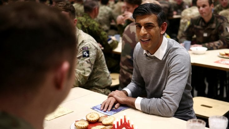 Il premier britannico Rishi Sunak