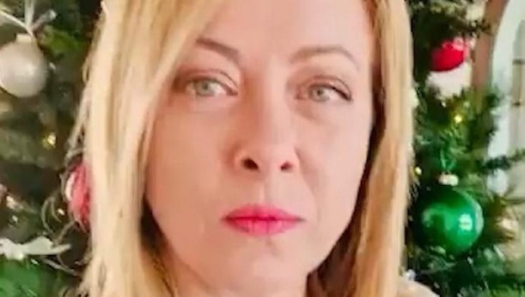 Giorgia Meloni e gli auguri di Natale