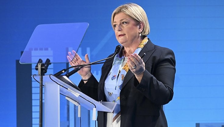 La ministra del Lavoro Marina Calderone