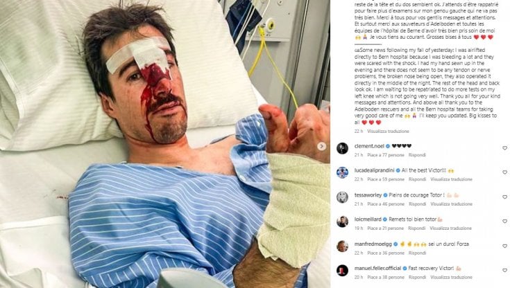 Il post di Victor Muffat-Jeandet (Instagram vmuffatjeandet)
