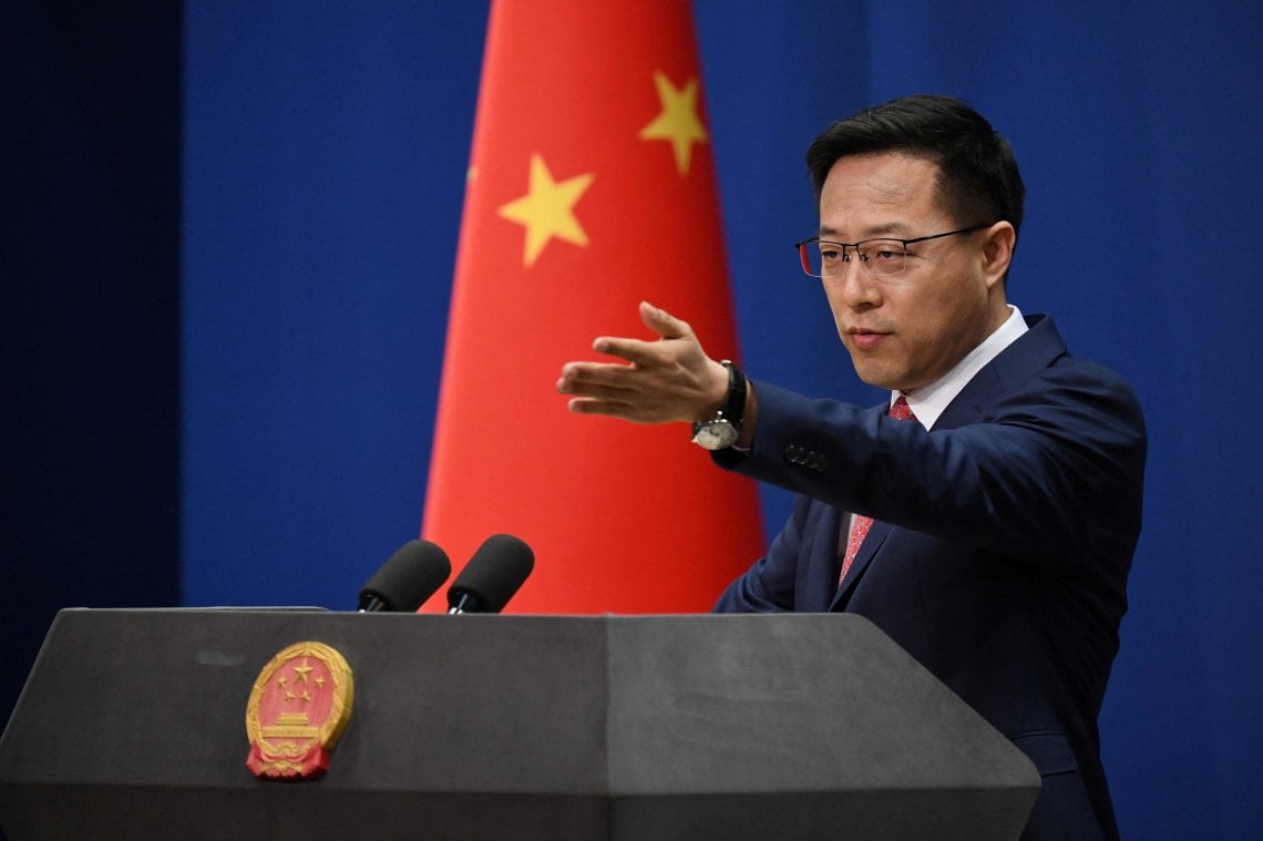 Il portavoce del Ministero degli Esteri cinese&nbsp;Zhao Lijian&nbsp;