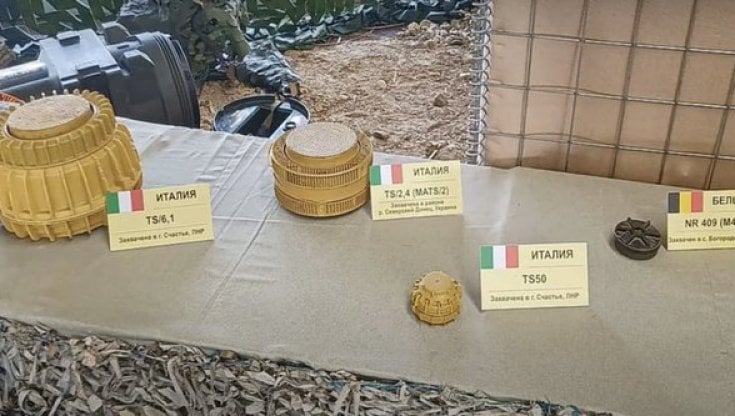 Mine italiane in Ucraina, la disinformatia dell'ambasciata russa