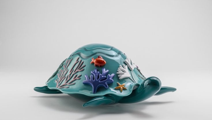 La Tartaruga Margot per Bosa ceramiche, 2021
