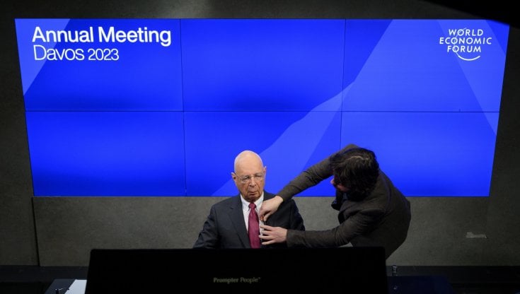 Il fondatore e presidente del Forum economico mondiale, Klaus Schwab