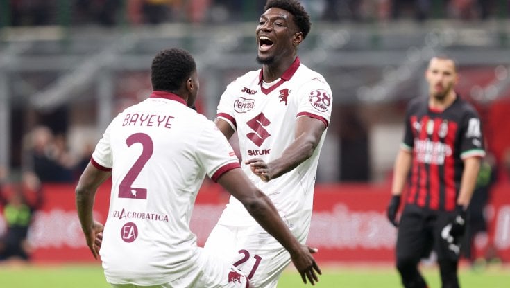 Le pagelle di Milan-Torino: De Ketelaere non punge, Bayeye inventa l'assist