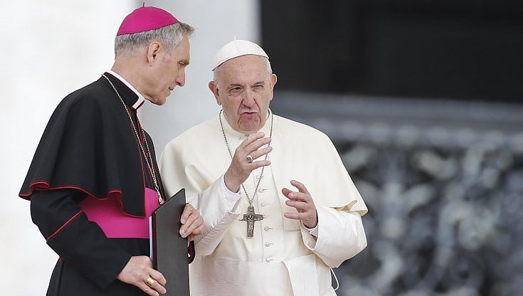 Vaticano, entro il primo febbraio padre Georg dovrà lasciare il monastero Mater Ecclesiae, dove viveva con Benedetto XVI
