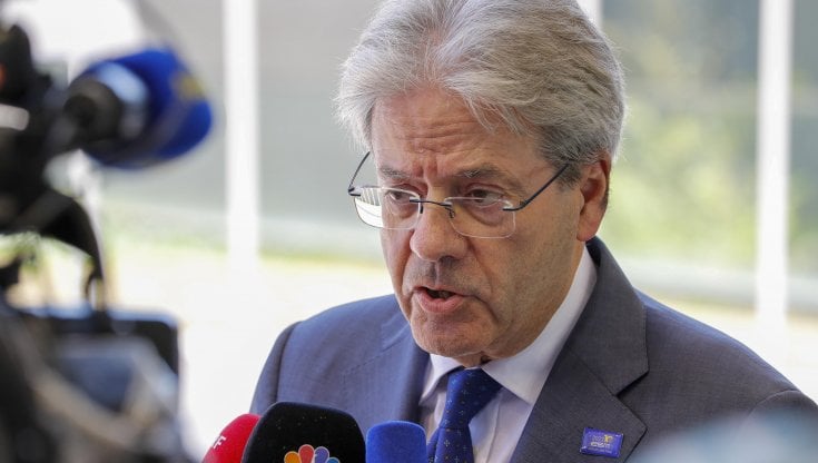 Il commissario all'Economia, Paolo Gentiloni