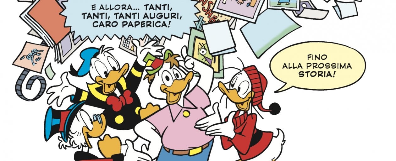 Topolino: l'omaggio per i 70 anni di Mollica