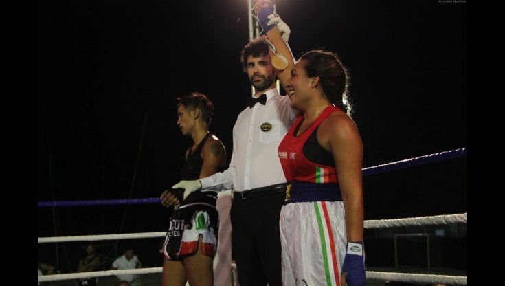 Boxe, sul ring a Roma la nipote di Ambra Angiolini