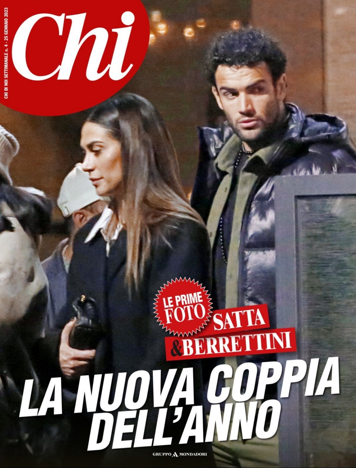 La copertina di Chi con Satta e Berrettini