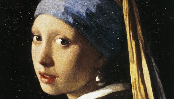 Ragazza con l'orecchino di perla di Johannes Vermeer&nbsp;
