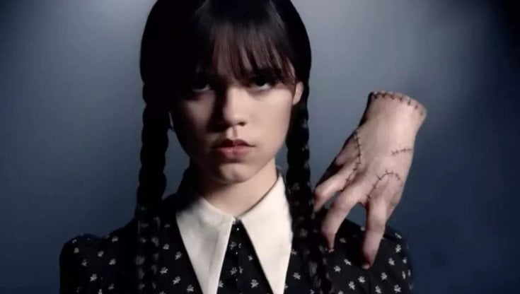 Jenna Ortega nei panni di Mercoled&igrave; Addams