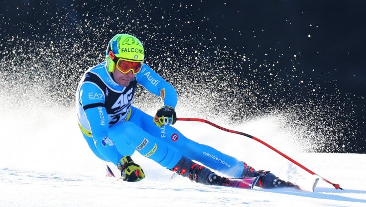 Christof Innerhofer, 38 anni, durante il superG mondiale: &egrave; arrivato 20esimo