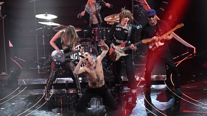 <strong>La serata </strong>L'Ariston si scatena con i M&aring;neskin e Tom Morello. Tutti i 28 big in gara | <a href="https://puntoitalia.online/spettacoli/tv-radio/2023/02/10/news/ascolti_sanremo_2023_terza_serata-387303969/" class="Articolo"><strong>Ascolti </strong>57,6% di share</a><strong><br /></strong>