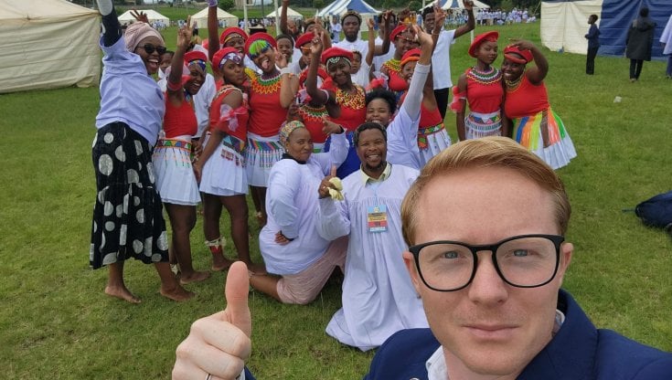 Chris Pappas in un selfie tratto dal suo profilo Facebook