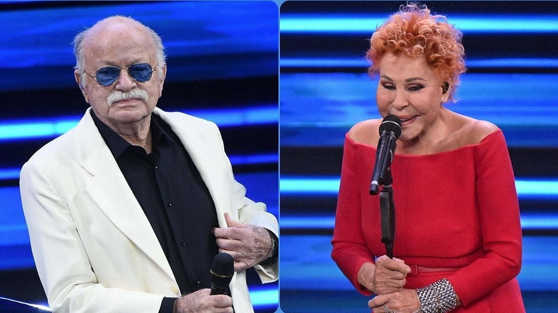 Gino Paoli e Ornella Vanoni al Teatro Ariston