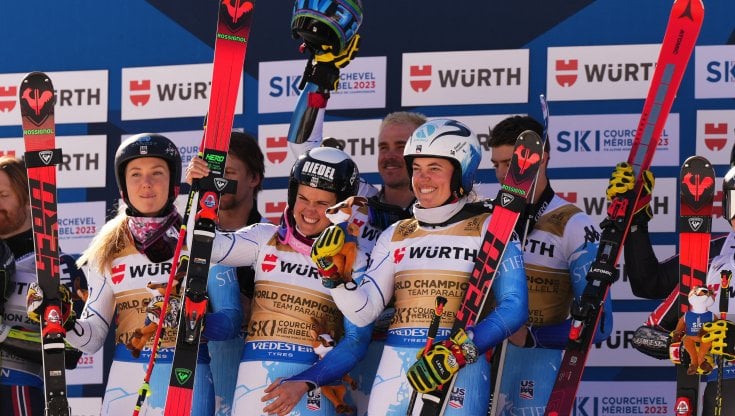 Gli Stati Uniti festeggiano l'oro