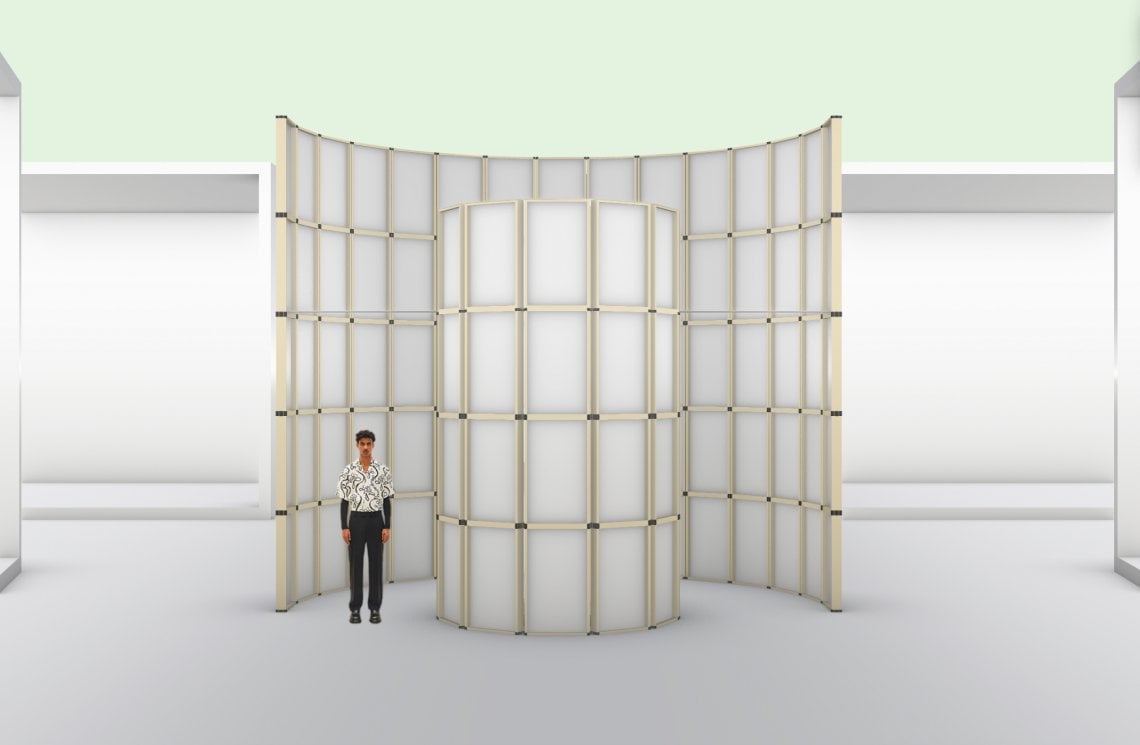 Costellazioni, progetto dell'allestimento