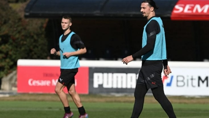 Zlatan Ibrahimovic col figlio Maximilian