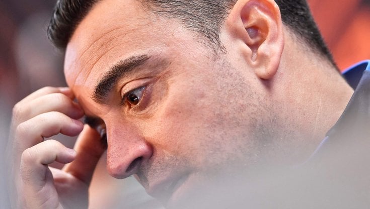 Xavi Hernandez, tecnico del Barcellona
