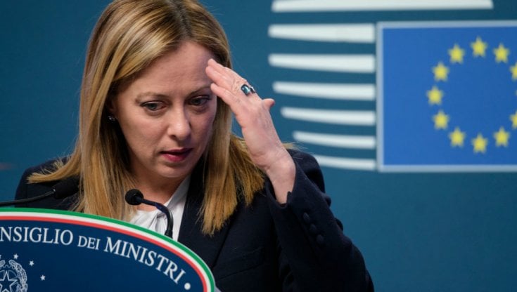 La premier Giorgia Meloni