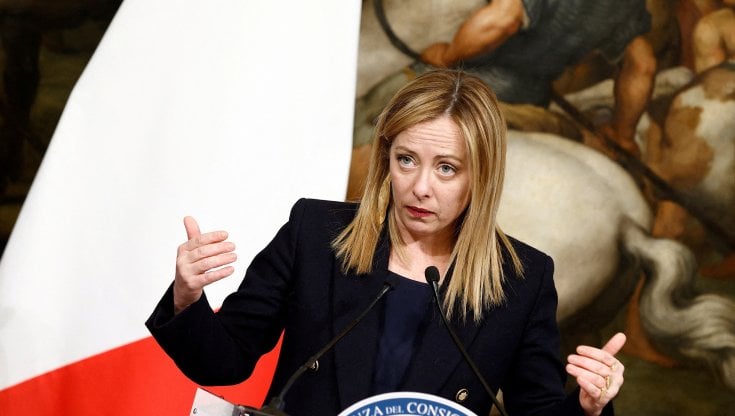 La premier Giorgia Meloni