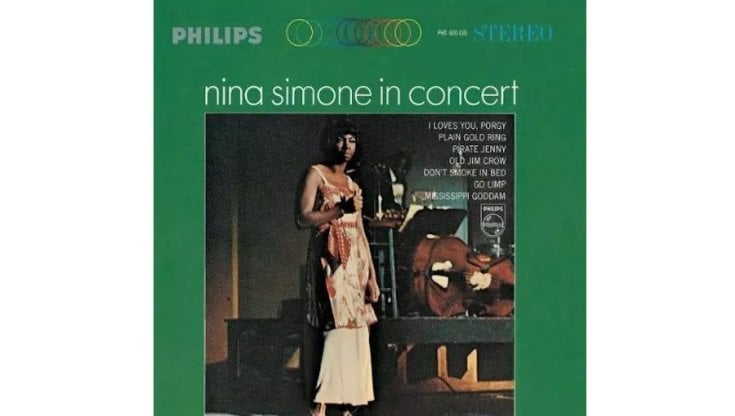 La copertina dell&rsquo;album Nina Simone in Concert (1964)&nbsp;con Pirate Jenny