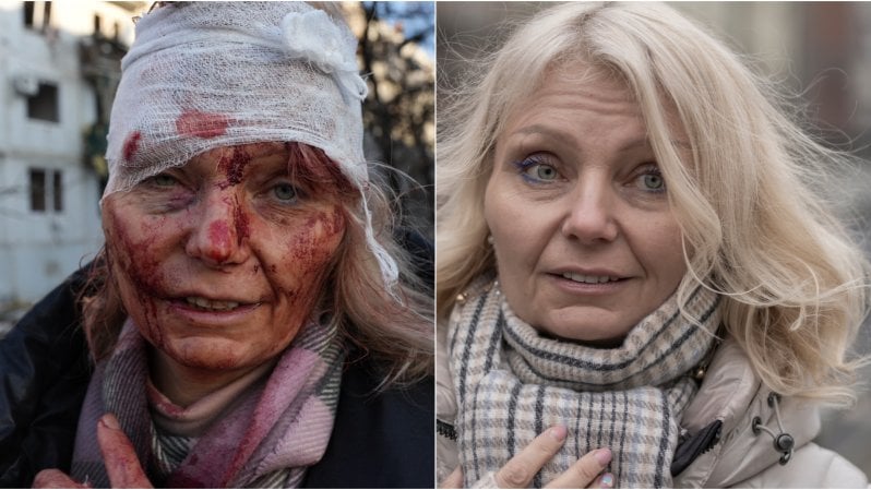 L'altro volto di Olena Kurylo, la donna della foto simbolo dell'inizio della guerra: "Voglio tornare in Ucraina e aprire una fondazione per gli orfani"