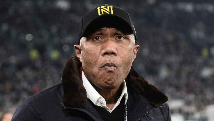 Il tecnico del Nantes, Antoine Kombouar&eacute; 