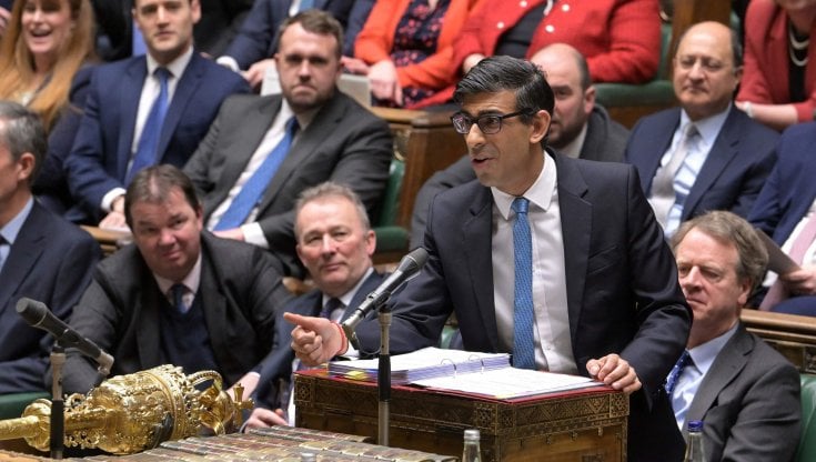 Rishi Sunak, primo ministro britannico