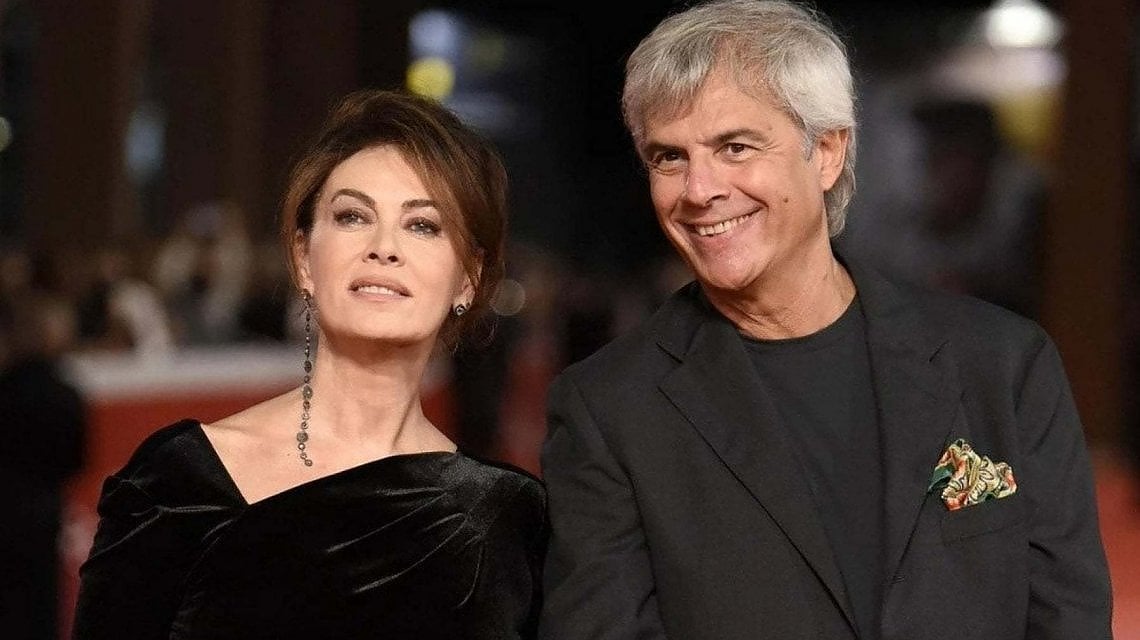 L'attrice con l'ex compagno Stefano Mainetti
