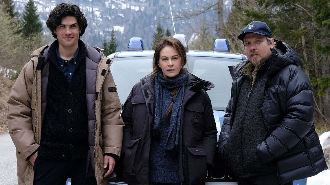L'attrice nel ruolo della detective Teresa Battaglia 