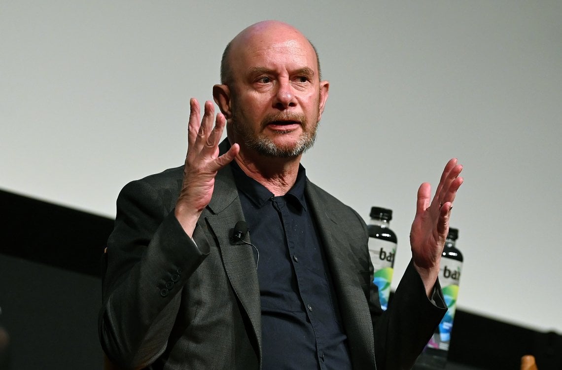 Lo scrittore inglese Nick Hornby