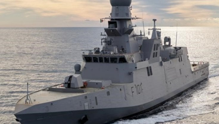 La corvetta FCx30 di Fincantieri, il modello che la societ&agrave; ha proposto al governo greco