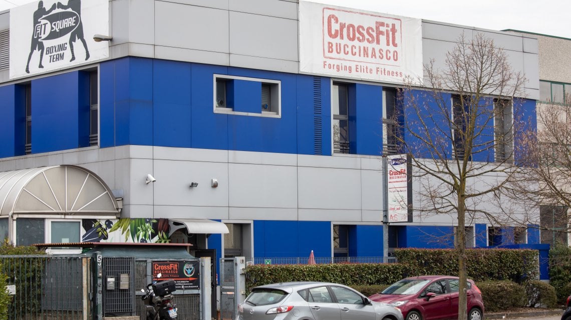 La palestra ad Assago dove si allena Scardina