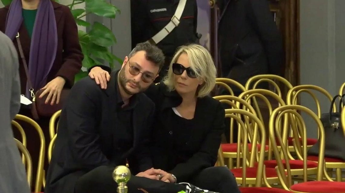 Maria De Filippi con il figlio Gabriele 