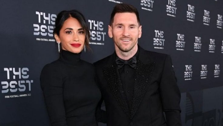 Antonella Roccuzzo e Lionel Messi